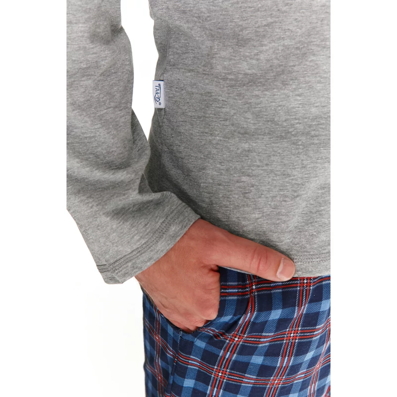 Taro 2631 MATT férfi hosszú pizsama M-2XL  A/W 22-23   2 szin