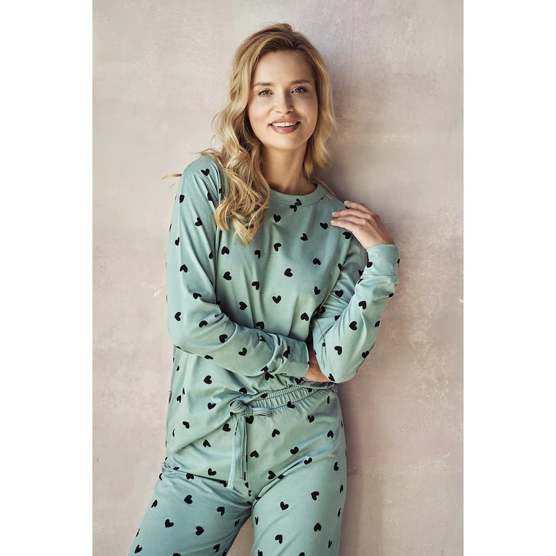 Taro 2977 NINA női hosszú pizsama S-XL A/W23-24