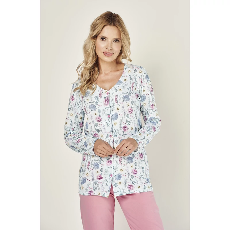 Taro 2991 VALENCIA női gombos pizsama S-XL  A/W23-24