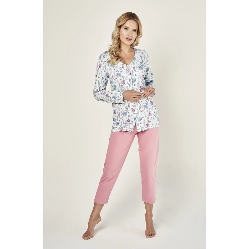 Taro 2991 VALENCIA női gombos pizsama S-XL  A/W23-24