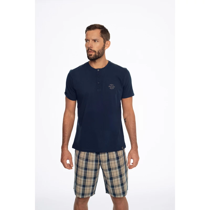 Henderson 41294 Ethos navy férfi pizsama 59X-M  S/S2024