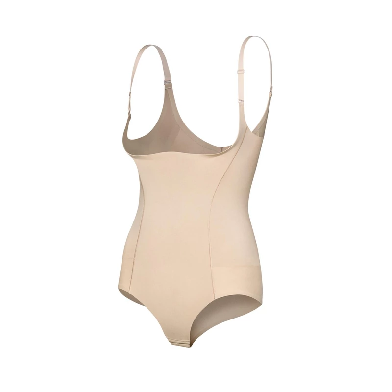 JULIMEX 219 alakformáló hosszú body bézs XL