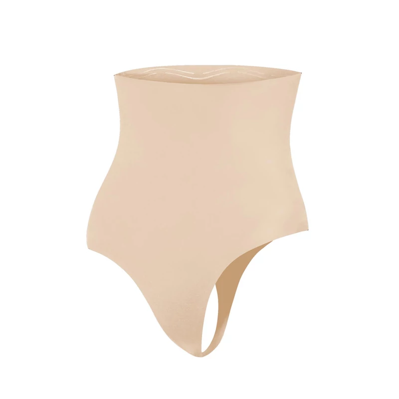 JULIMEX 275 alakformáló magasított derekú tanga natural L