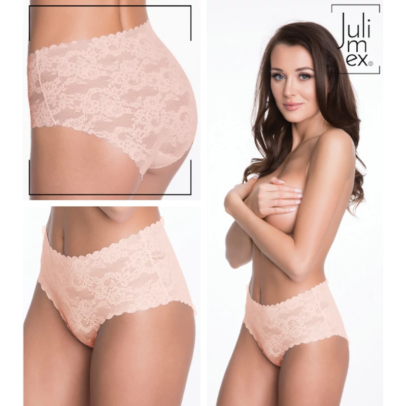 JULIMEX Bellie Maxi bézs panty S