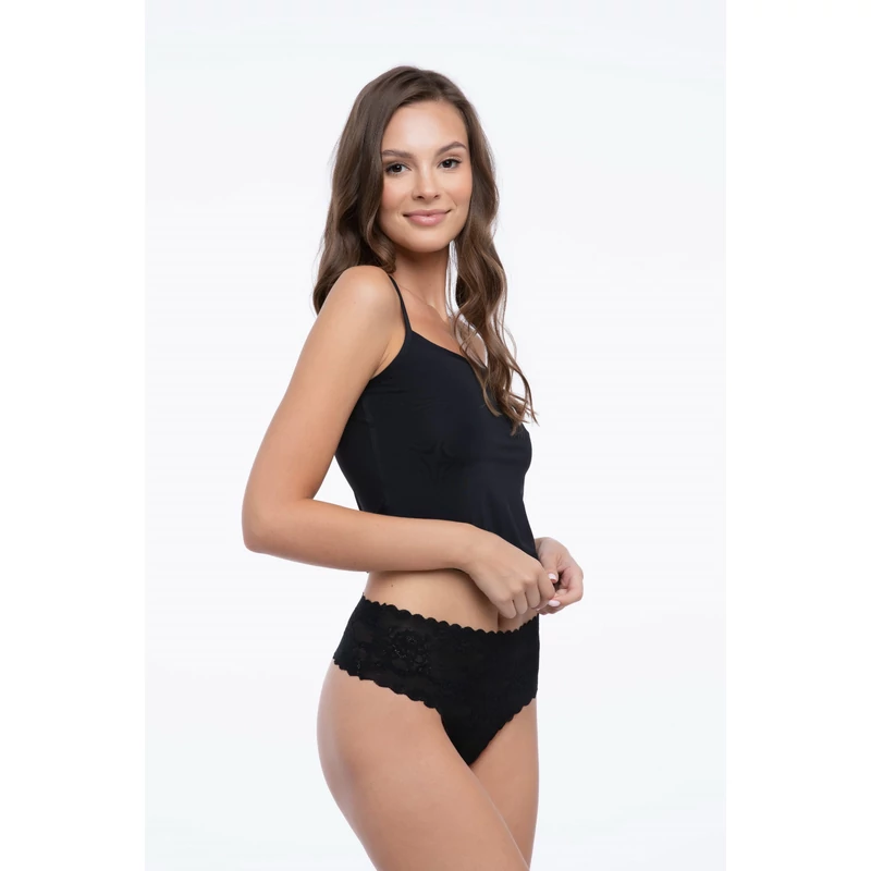 JULIMEX Bellie Maxi fekete tanga L