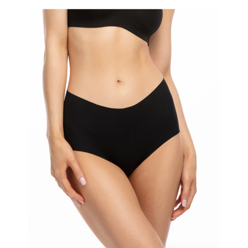Julimex Infinity Boyshort Maxi panty fekete varrásnélüli bugyi S