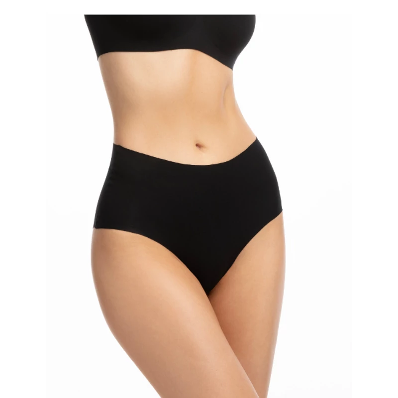 Julimex Infinity Maxi panty fekete varrásnélüli bugyi L