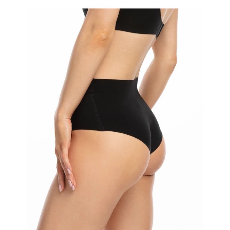 Julimex Infinity Maxi panty fekete varrásnélüli bugyi L