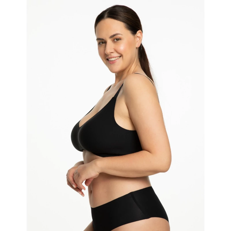 JULIMEX Jelly Bra Comfort fekete melltartó L