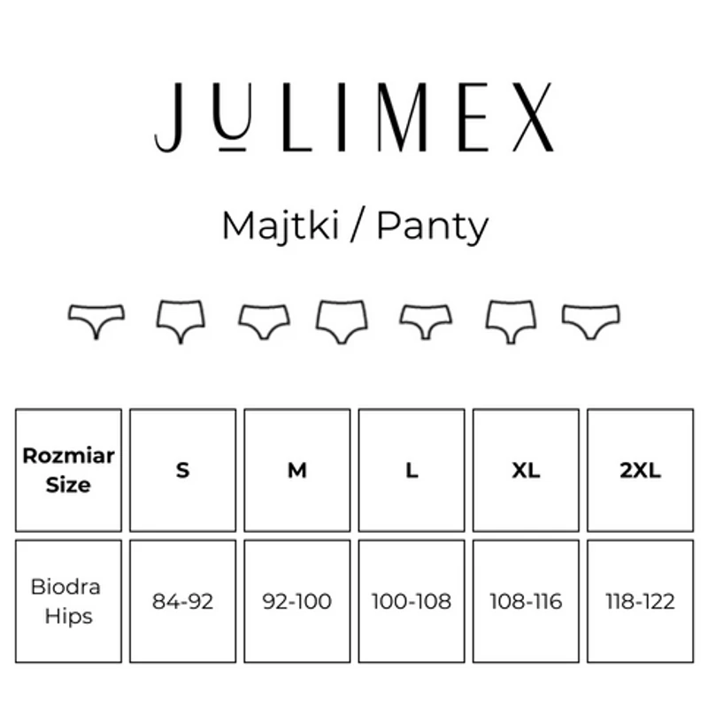 JULIMEX Air Maxi panty  bézs S