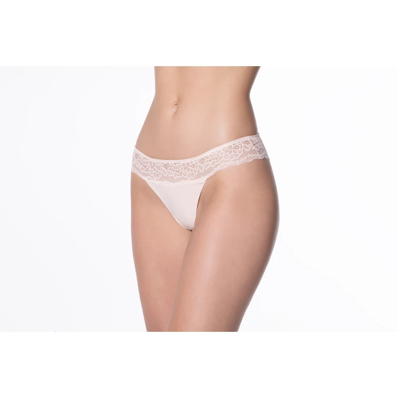 Julimex Salsa panty bézs varrásnélküli bugyi XL