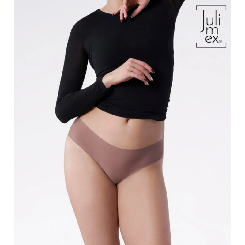 Julimex Tanga panty choco varrásnélüli bugyi XL