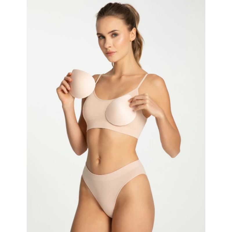 Julimex UNI.PADS melltartó habbetét bézs XL