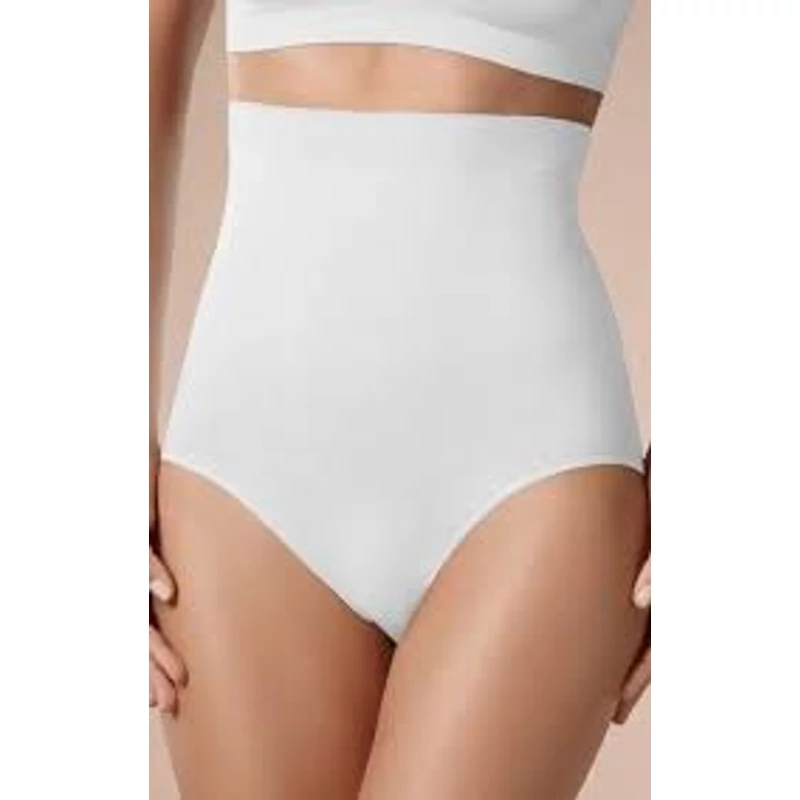 JULIMEX Plié 50041 fehér S /34-36/ magasított derekú slip 