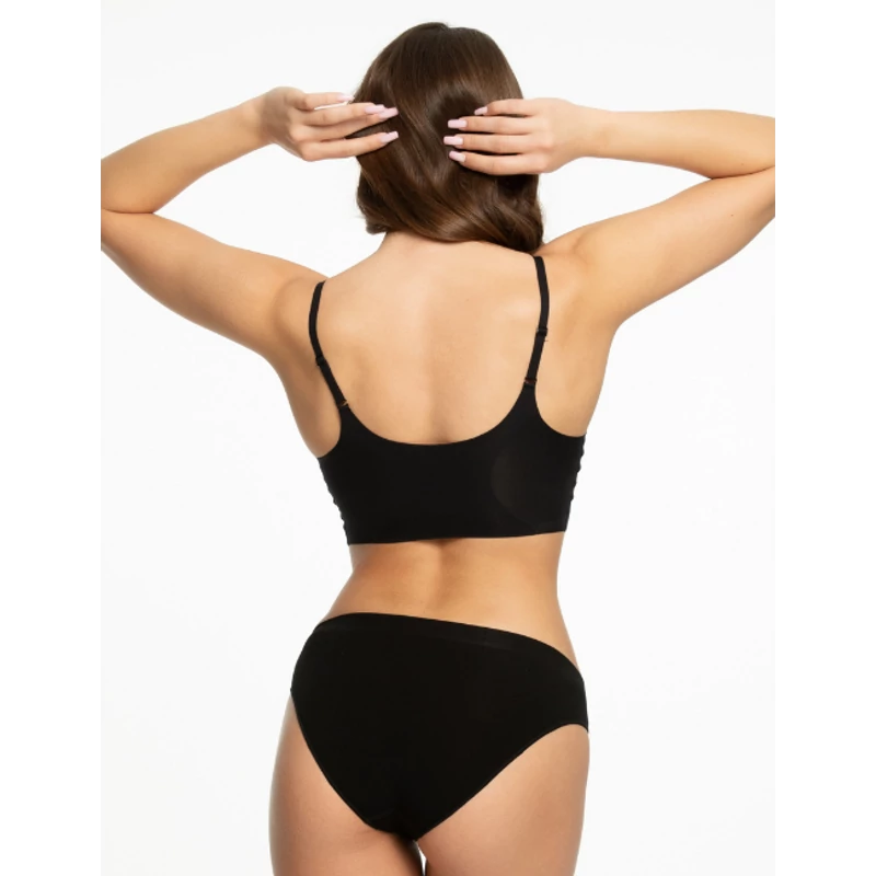 JULIMEX Simple Bra Top fekete melltartó M