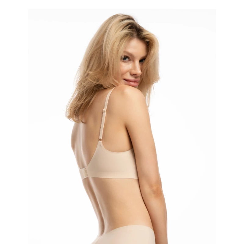 Julimex Simple T-shirt Bra melltartó bézs L