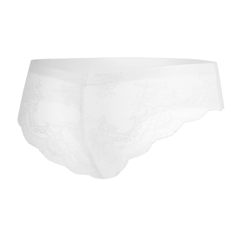 Julimex Tanga panty fehér bugyi XL