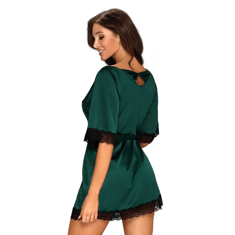 OB9866  Sensuelia robe green  S/M EAN: 5901688229866
