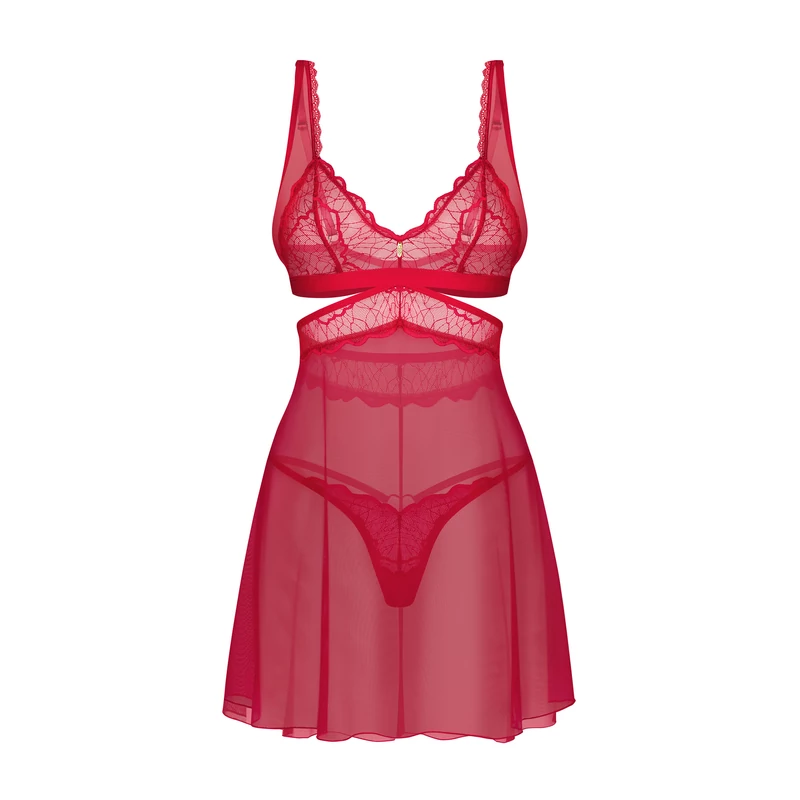 OB1354 Obsessive Cupide Desir babydoll&thong L/XL