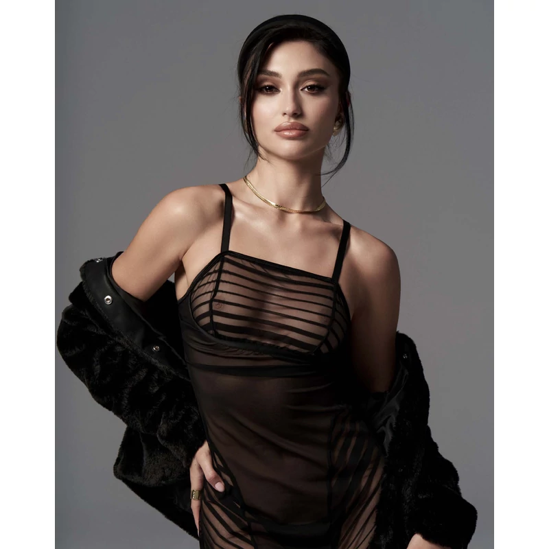 OB9160 Lune Bellis chemise & thong XL/XXL   EAN:5901688259160