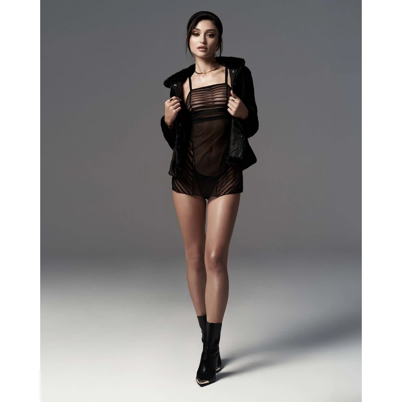 OB9160 Lune Bellis chemise & thong XL/XXL   EAN:5901688259160