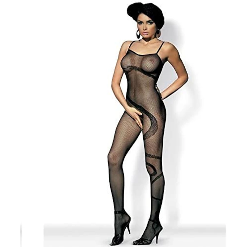 OB4173 OBSESSIVE N104 bodystocking fekete S/M/L EAN: 5900308554173