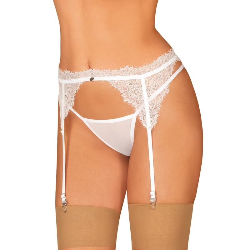 OB6970 Bianelle garter belt white L/XL   EAN:5901688236970