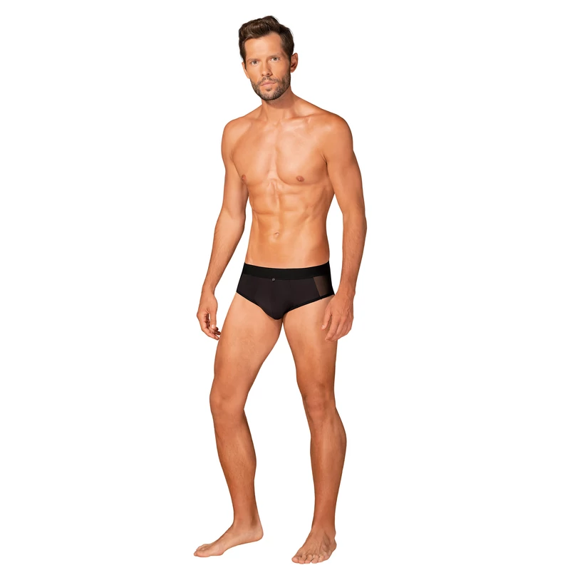 OB8271 Obsessive Boldero black férfi alsónadrág S/M   EAN:5901688238271