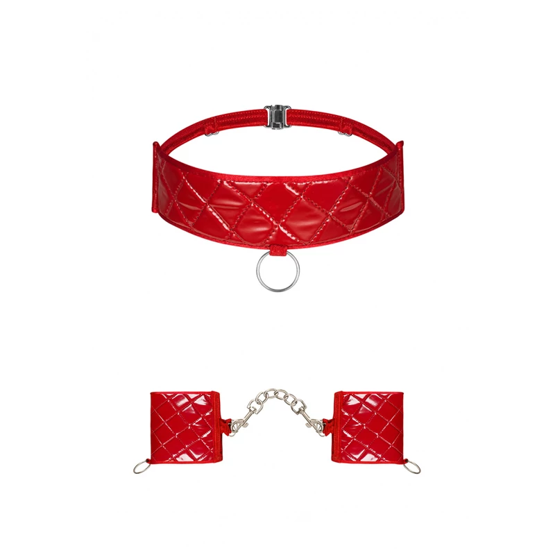 OB4891 OBSESSIVE Hunteria cuff & chocker O/S   EAN:5901688234891