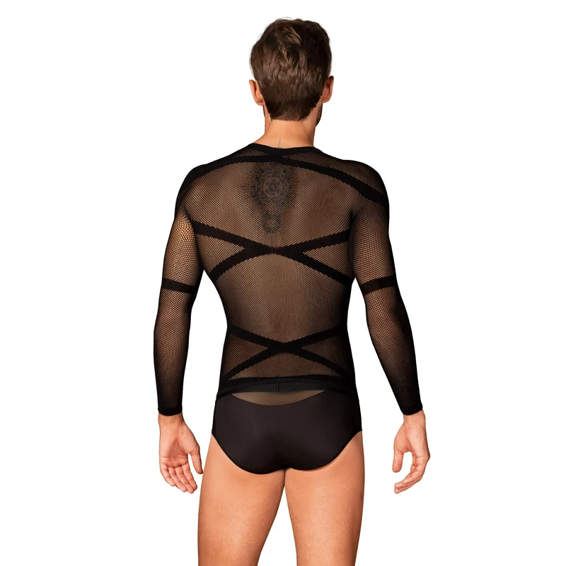 OB8851 Obsessive T101 sleeve, hosszú ujjú férfi trikó S/M/L   EAN:5901688238851