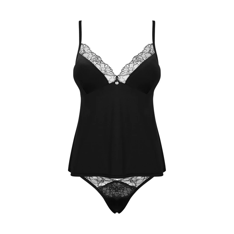 OB2277 Obsessive Bella Rou top&panties   M/L     EAN:5901688252277