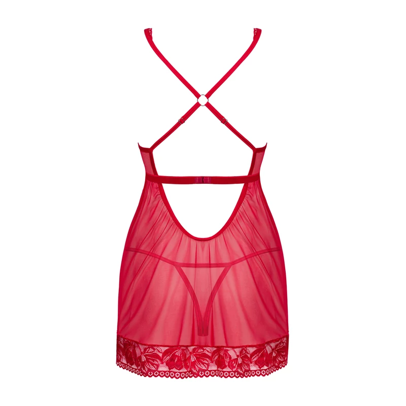 OB1645 Obsessive Lacelove babydoll  XS/S   EAN:5901688251645