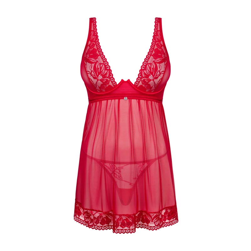 OB1645 Obsessive Lacelove babydoll  XS/S   EAN:5901688251645