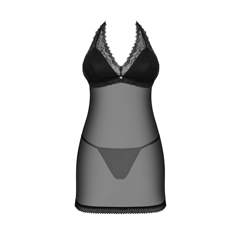 OB4257 Obsessive Medilla chemise & thong  XS/S   EAN:5901688254257