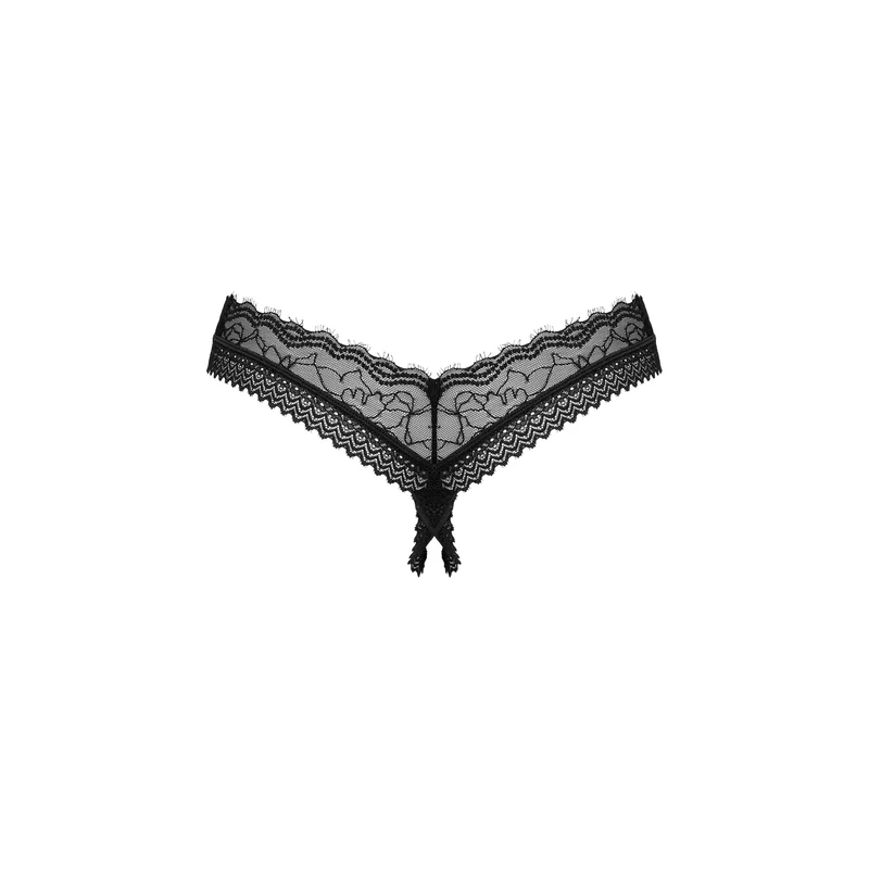 OB4301 Obsessive Medilla crotchless thong  M/L   EAN:5901688254301