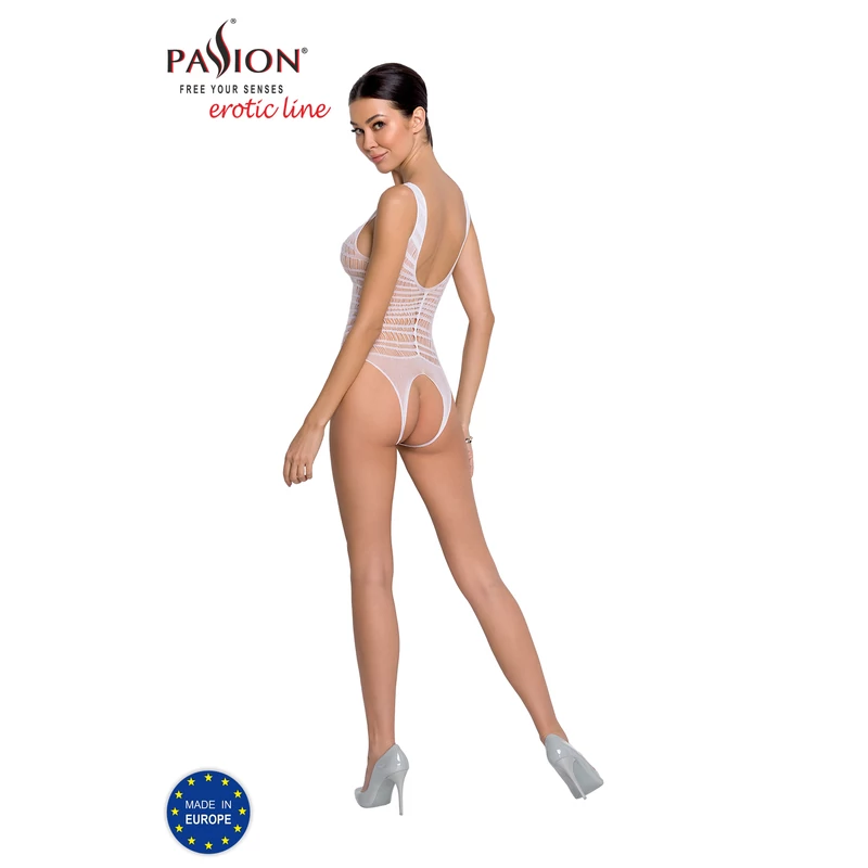 Passion BS087 fehér cicaruha nyitott body EAN:5908305963318