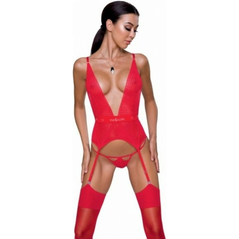 Passion Mirajane corset red L/XL     EAN:5908305956594
