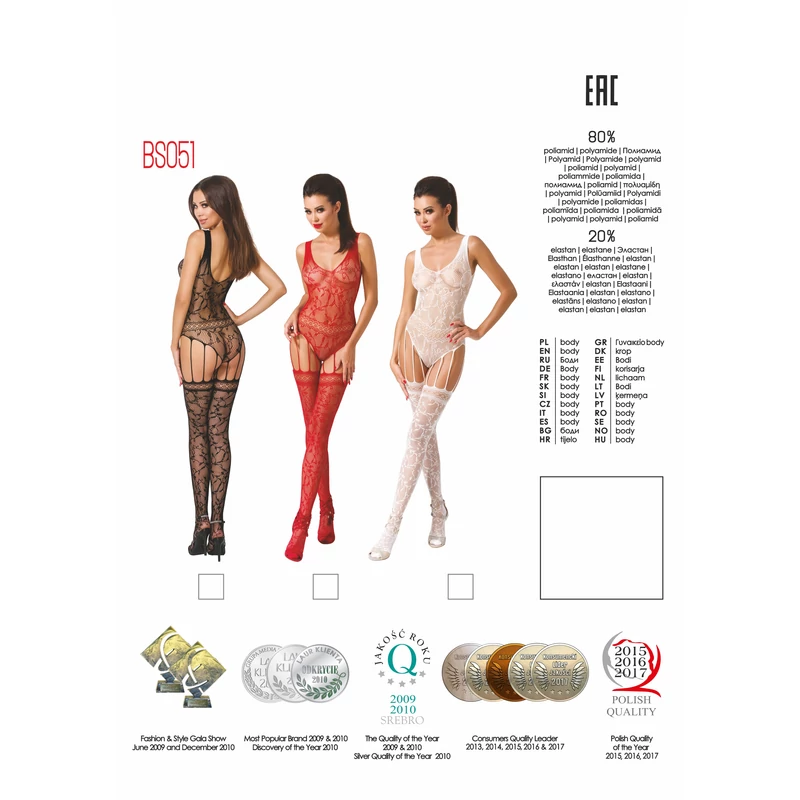 Passion BS051 fekete cicaruha EAN: 5908305946892