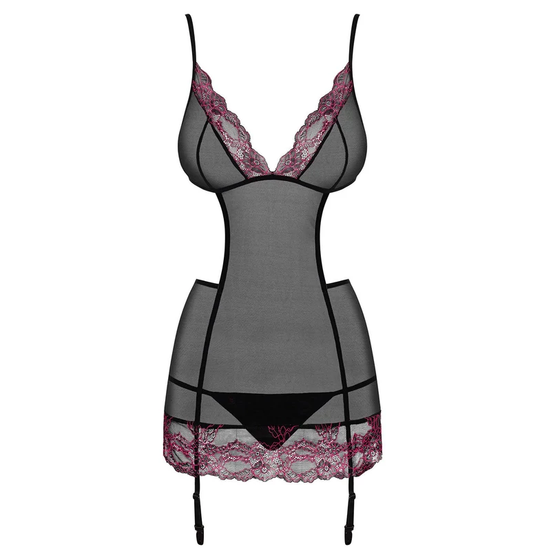 OB8304 OBSESSIVE Sedusia fűző + tanga XXL EAN: 5901688208304