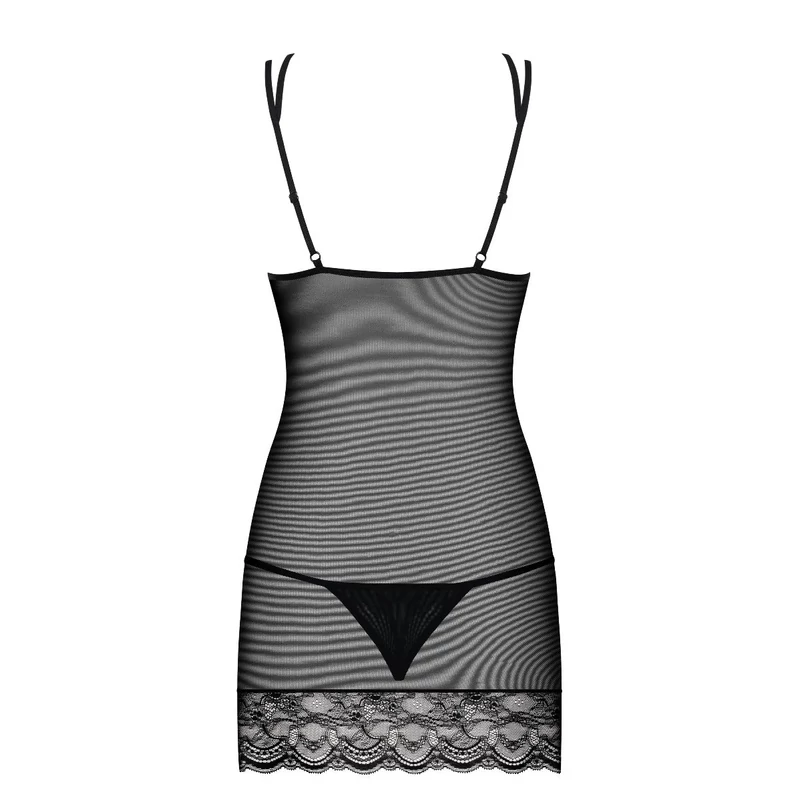 OB3001 OBSESSIVE Frivolla hálóing + tanga L/XL EAN: 5901688213001