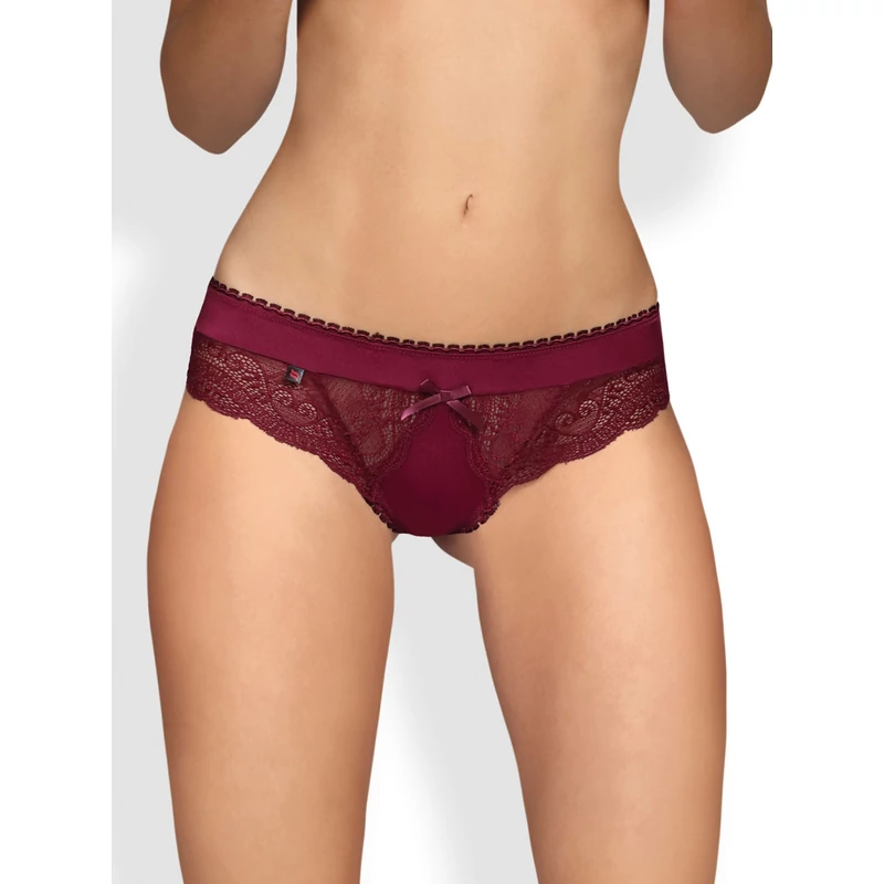 OB1112 OBSESSIVE Miamor bordó bugyi S/M EAN: 5901688221112