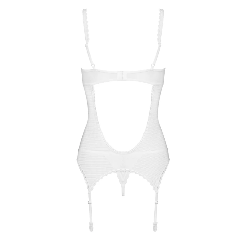 OB1670 OBSESSIVE Sensita fűző + tanga L/XL EAN: 5901688211670