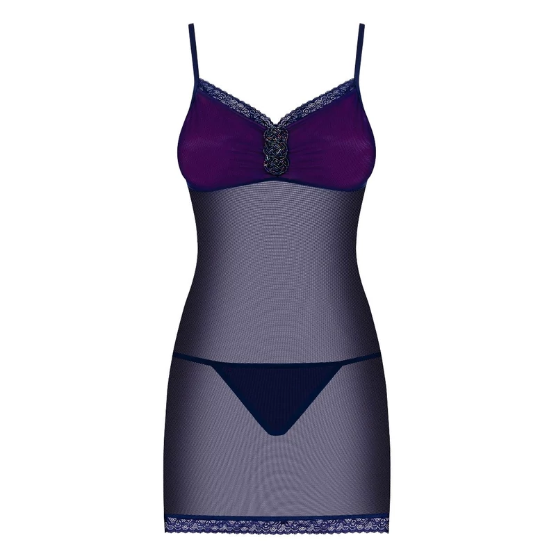 OB1915 OBSESSIVE Suella hálóing + tanga L/XL EAN: 5901688211915